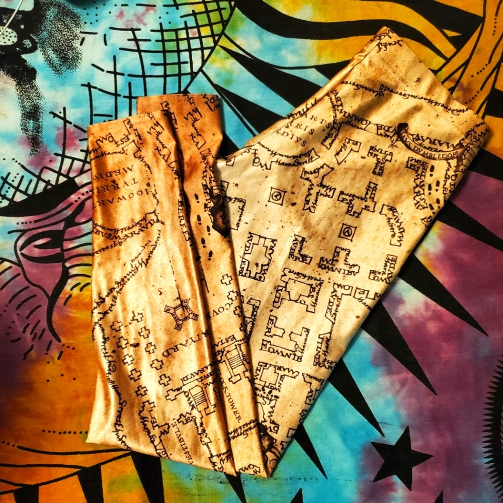 Black Milk Mauraders Map leggings